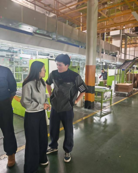 我院2023级辅导员赴美的集团走访看望实习学生