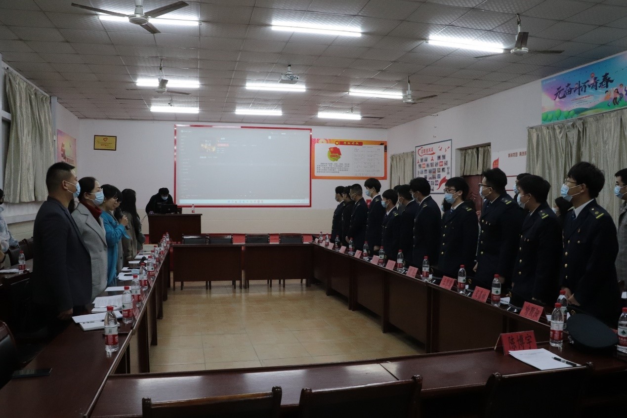 我院成功开展“学党史、强信念、跟党走”示范性专题组织生活会