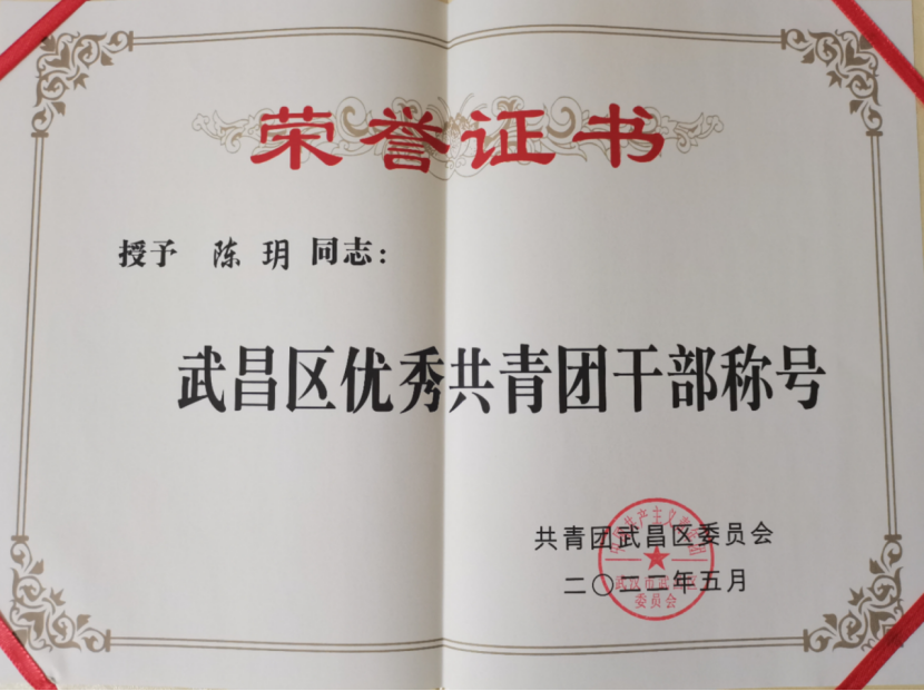 喜报！我校团委工作荣获武汉市和武昌区五四表彰多项荣誉